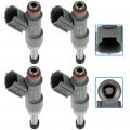 Fuel Injector Ocpty 4 Pcs 12 Holes Replacement Injectors Engine Part Fit For010 Toyota 4runner 2 7l 2005-2014 Tacoma 2