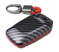 2-layers Hybrid Carbon Key Fob Cover For Toyota Land Cruiser Venza Rav4 Corolla Highlander Tundra Tacoma Camry Xse