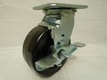5 X 2 Swivel Casters Phenolic Wheel With Brake And Rigid 1000lb Each Tool Box