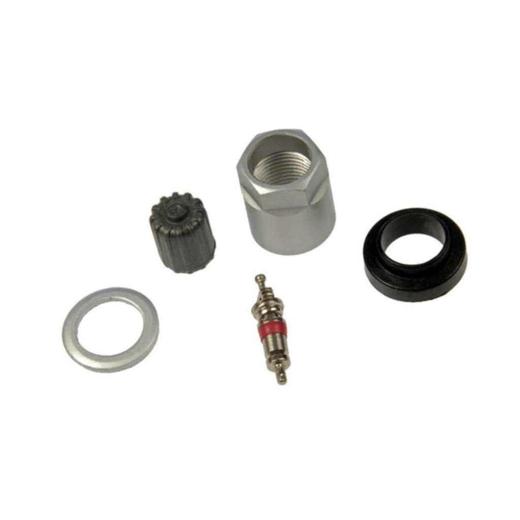 Honda Ridgeline Fit Element 2009 2010 Tire Pressure Monitoring System Service Set Plastic Black Rubber Grommet Metal Valve Core