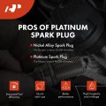 A-premium Set Of 6 Ignition Coil Pack And Iridium Spark Plugs Compatible With Toyota Tacoma 2016-2021 Highlander 2017-2019