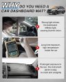 Cartist Dash Cover For Nissan Pathfinder 2013-2020 Dashboard Mat Non-slip Carpet Sunshield Glare Uv Rays Protector