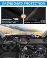 Cartist Dash Cover For Nissan Pathfinder 2013-2020 Dashboard Mat Non-slip Carpet Sunshield Glare Uv Rays Protector