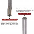 Harfington 2pcs Chucking Reamers 8mm H7 C1 K30 Carbide Tip Precision Straight Flutes Round Shank Lathe Machine Milling Cutters