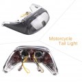 Mallofusa Motorcycle Integrated Taillight Led Brake Tail Light Compatible For Yamaha Yzf R6 1998 1999 2000 Smoke Lens