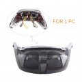 Mallofusa Motorcycle Integrated Taillight Led Brake Tail Light Compatible For Yamaha Yzf R6 1998 1999 2000 Smoke Lens