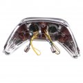Mallofusa Motorcycle Integrated Taillight Led Brake Tail Light Compatible For Yamaha Yzf R6 1998 1999 2000 Smoke Lens