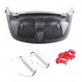 Mallofusa Motorcycle Integrated Taillight Led Brake Tail Light Compatible For Yamaha Yzf R6 1998 1999 2000 Smoke Lens