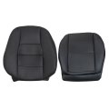 Driver Bottom And Top Perforated Leather Replacement Seat Covers For Mercedes Benz Glk250 Glk280 Glk300 Glk350 2008 2009 2010 