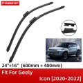 2 Wipers 24 16 Fronts Replacement Fit For Geely Icon 2020-2022 Windshield Wiper Blades Original Equipment Wiper Blade That Meet