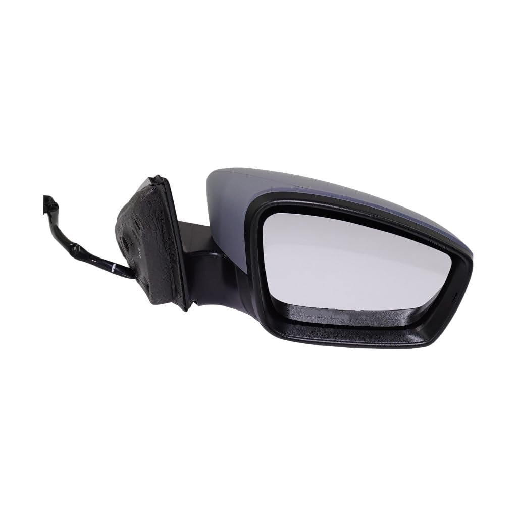 Passenger Side Door Mirror For Volkswagen Jetta 2013 2014 2015 2016 Power Heated Paintable With Memory And Signal Light