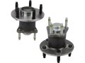 Rear Wheel Bearing Hub Assembly Set Of 2 For 2005-2007 Pontiac G6 With Non-abs 