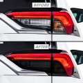 Slickmod Precut Vinyl Smoke Tint For 2019-2023 Toyota Rav4 Tail Light 20 Dark 3 Turn Signal Reverse 
