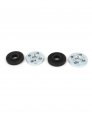 Uxcell 2 Pair Angle Grinder Inner Outer Flange Replacement For 9523nb