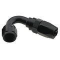 Fragola 231205-bl Black Hose Fitting 6 120 Deg To 8 
