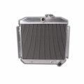 Core 1 57 2row Cooling All Aluminum Radiator For 1955-1957 1956 Chevrolet Chevy Bel-air L6 