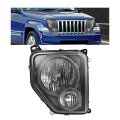Hecasa Right Headlight For 2008-2012 Jeep Liberty Replacement 68079710aa Ch2503227c Headlamp W Fog Lights Passenger Side 