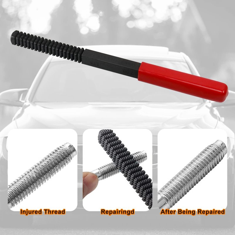 15-piece Metric Thread Chaser Set Universal 7-piece Rethread Repair Tool Kit For Repairing Damaged External And Internal