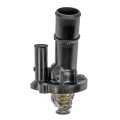 Engine Coolant Thermostat Housing For Mazda Mx 5 Miata 2006 2015 Black Plastic With Gasket And Alx Pau Rb 902 682 Cla1 