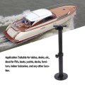 18 11 To 27 76in Adjustable Rv Table Leg Aluminum Alloy Base Mount For Campervan Boat Yacht Deck