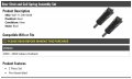 Rear Strut And Coil Spring Assembly Set Of 2 Compatible With 2000-2004 Subaru Outback
