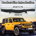 Door Limiting Straps With Wire Harness Protection Fits For 2007-2018 Jeep Wrangler Jk Jku 2 4 Interior Accessories Us Stock