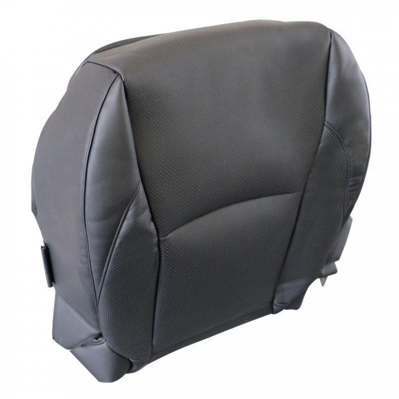 Front Passenger Bottom Replacement Seat Cover Perforated Black For Lexus Es350 2007 2008 2009 2010 2011 2012