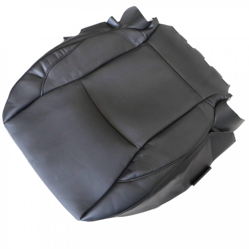 Front Passenger Bottom Replacement Seat Cover Perforated Black For Lexus Es350 2007 2008 2009 2010 2011 2012