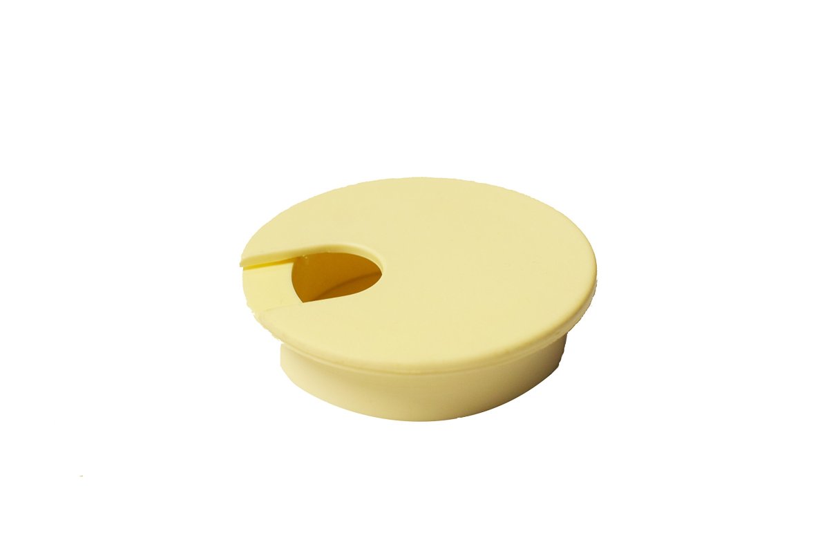 Plastic Grommets For Computer Office Desk Table Counter Cord Cable Wire 50