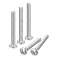 6-32x1-1 4 Pan Head Machine Screws 304 Stainless Steel 18-8 Screw Phillips Drive Fully Threaded Bright Finish Pack Of 25 