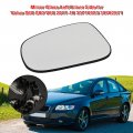 Topteng Mirror Glass Left Driver Side For Volvo S40 2011-2015 S60 2011-2018 S80 2006-2016 V40 2013-2019 Jaguar Xe Xel 2015-2022