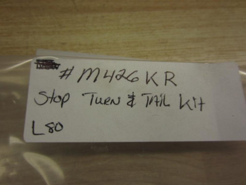 M426kr Tail Light Kit For Rear Auto Part Red Metal Assembly With 5 25 In Outside Diameter