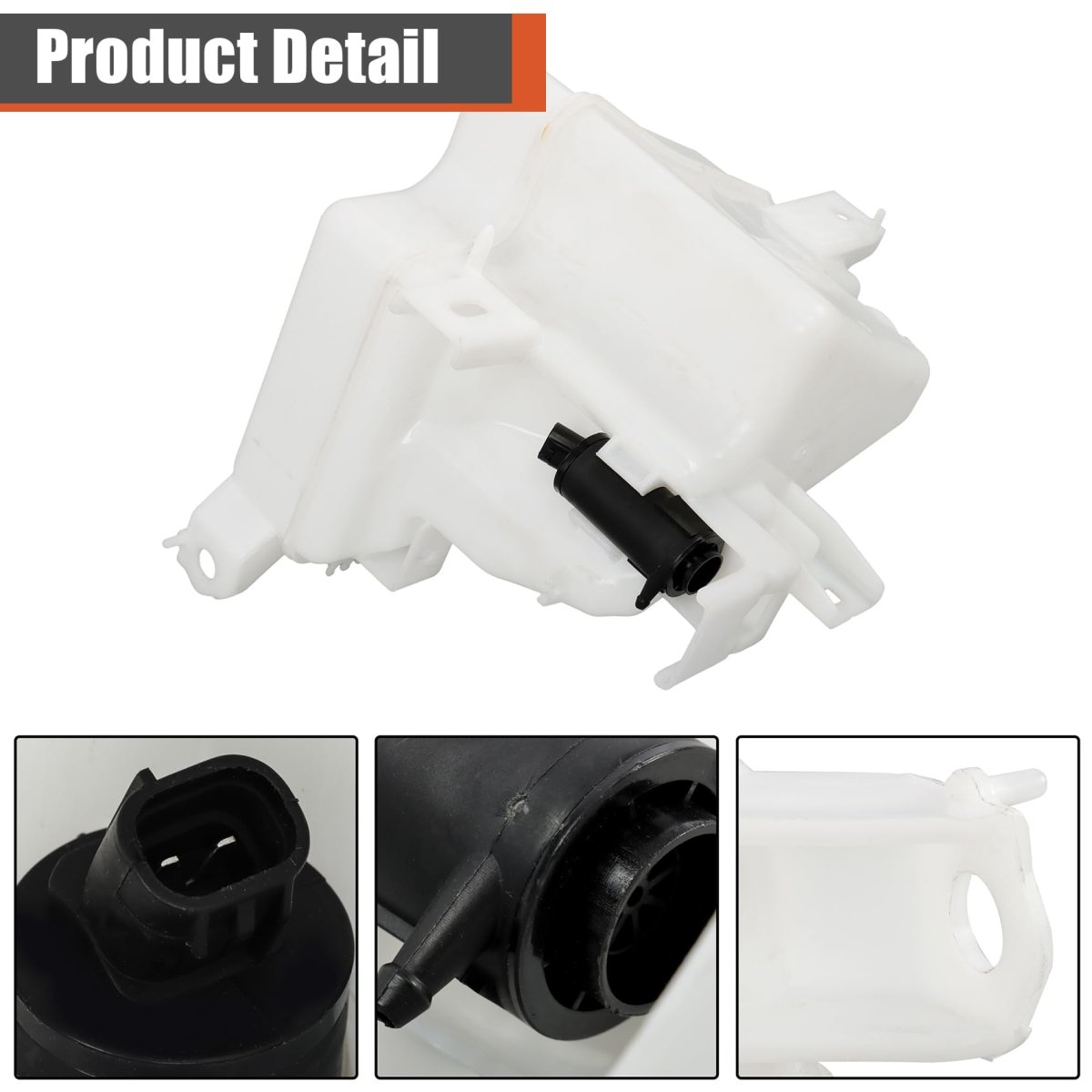 Windshield Washer Fluid Reservoir Tank With Pump And Tube For Tundra 2022 2023 2024 Replacement 86301-0c030