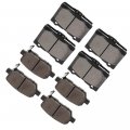 Aintier Automotive Replacement Brake Pads Front Rear Fit For Acura Rl 2005-2012