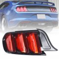 Wflnhb Left Side Tail Light Assembly Replacement For Ford Mustang 2015 2016 2017 Driver Rear Lamp Fr3z13405a Fo2800238