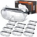 Oxg Anti-fog Safety Glasses Over Eyeglasses Protective Goggles Ansi Z87 1 Lab Men Women 12 