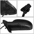 Gm1320265 Oe Style Powered Heated Driver Left Side View Door Mirror Compatible With Chevy Trailblazer Gmc Envoy 02-08