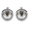 Fog Light Assembly For Dodge Caliber 2007 2008 2009 Driver And Passenger Side Pair Ch2592137 4805857ab Halogen Waterproof Front 