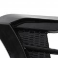 Hood Vents For Carsss Bonnet Cove Car Hood Vent Scoop Kit 2pcs Gloss Black Side Vent Trim Sticker Rubber Shark Gills