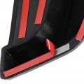 Hood Vents For Carsss Bonnet Cove Car Hood Vent Scoop Kit 2pcs Gloss Black Side Vent Trim Sticker Rubber Shark Gills