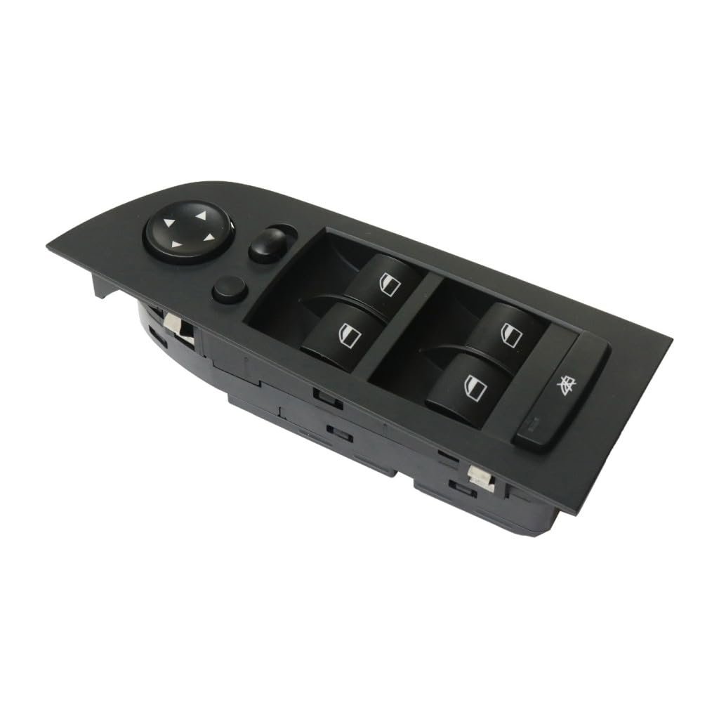 Window Switch For Bmw 335xi 328xi 2007 2008 Front Driver Side Black With Power Folding Mirrors Replacement 61319217332