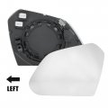 X Autohaux Car Rearview Left Driver Side Heated Mirror Glass Replacement W Backing Plate 87611e6000 For Hyundai Sonata