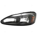 04-08 Pontiac Grand Prix Headlamp Assembly Left Side Clear Lens Waterproof Part Number 1221-0104l 