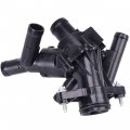 Bapmic A2702000615 Engine Coolant Thermostat Housing Compatible With Mercedes-benz Gla 250 Cla 45 Amga 2 0l