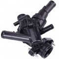 Bapmic A2702000615 Engine Coolant Thermostat Housing Compatible With Mercedes-benz Gla 250 Cla 45 Amga 2 0l