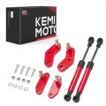 Kemimoto X3 Door Opener Kits Shocks Struts For 2017-2023 Can Am Maverick And Max Front Rear Doors Red