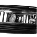 Auto Dynasty Compatible With Honda Accord 4dr Driving Bumper Fog Light Bulbs Switch Clear Lens 9th Generation