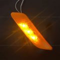 Niuparts Led Cab Door Marker Light Amber Driver Side Fit Fit 2010-2019 Peterbilt 587 579