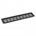 1pcs Rectangle Ventilation Grille Aluminum Alloy Mesh Air Vent Cover Louvered For Cabinet Wardrobe Shoe Closet 400x80mm 15 75 
