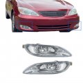 Wflnhb 2pcs Driving Fog Lights Lamp Replacement For 2002 2003 2004 Toyota Camry 2005-2008 Corolla Solara With 9006 12v 55w